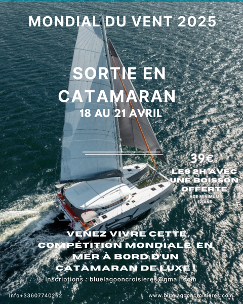 Sortie en catamaran